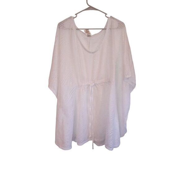 Catalina white swimsuit cover 2X - Picture 1 of 5